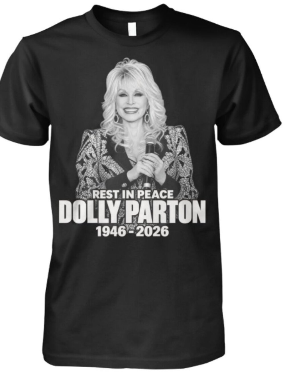 Dolly Parton RIP Tribute Memorial T-Shirt